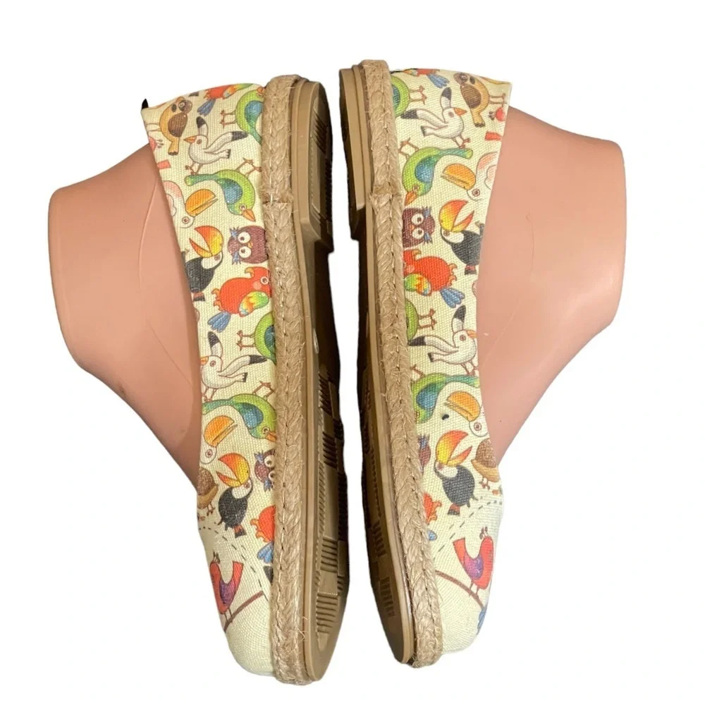 Goby Espadrilles Birds Flowers & Sun - Size 37